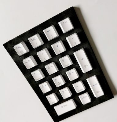 White ABS Numpad Keycaps_img_0