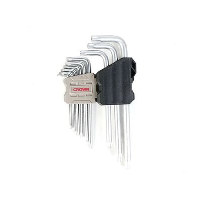 CROWN Professional 9pcs Short Torx Key Set ( Short | Long | Extra Long ), CR-V, Torx; CPHOK-TMAX09_img_5