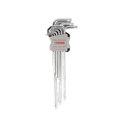 CROWN Professional 9pcs Short Torx Key Set ( Short | Long | Extra Long ), CR-V, Torx; CPHOK-TMAX09_img_7