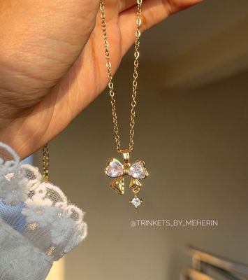 Ad stone bow neckpiece_img_0