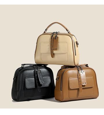 High end ladies' handbag multi-layer large capacity commuting bag_img_3