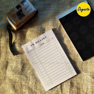 Oxynote "To Do List" Notepad - 8.2 inch x 5.6 inch - 31 Sheets_img_0