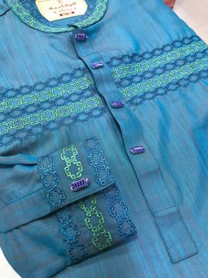 Elegant Cotton Embroidery Panjabi | Men_img_2