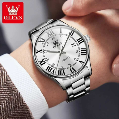 OLEVS 2911 Mens Luxury Steel Sport Watch_img_1