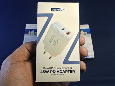 GearUP GP007 45W Fast Charging PD 3.0+ QC 3.0 USB Wall Charger_img_2