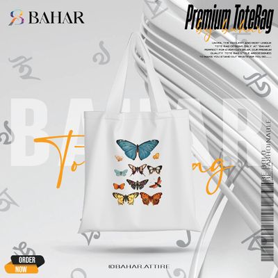 Aesthetic Butterfly Tote Bag_img_6