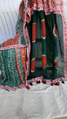 লাল সবুজ শিবুড়ি শাড়ি (LF-SS-920)_img_1