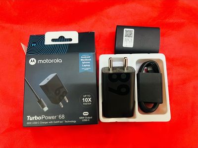 Motorola 68W Charger Turbo 68W With Cable Type C To C_img_0