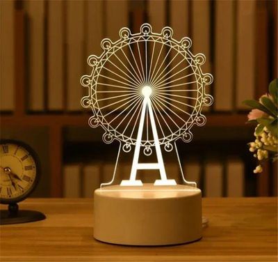 GearUP Acrylic Multicolor Night Lamp (Ferris Wheel)_img_0