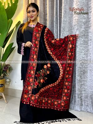 প্রিমিয়াম কোয়ালিটি অরজিনাল কাশ্মীরি শাল (LF-SAWAL-11)_img_0