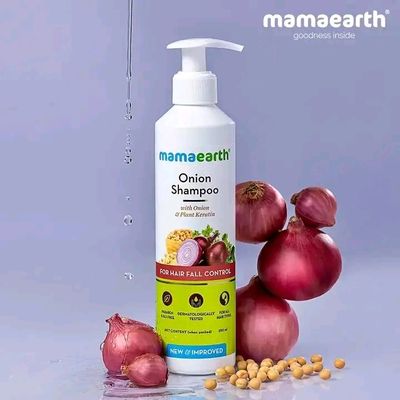 Mamaearth Onion Hair Fall Control Shampoo_img_0
