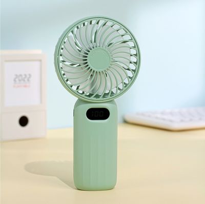 new USB mini Qinfeng handheld charging large capacity portable brushless small fan._img_4