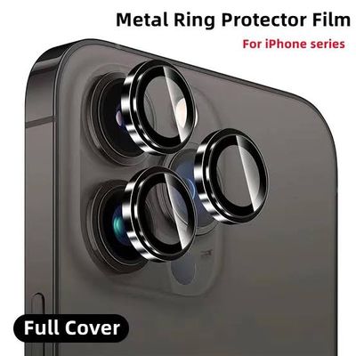 iPhone 13/ 13 Pro / 13 Pro Max Lens Protector Metal Frame Camera Lens_img_0