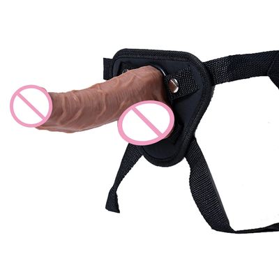 Silicone Realistic Dildo Powerful Suction Cup Anal Plug Vagina Gay Masturbator Adjustable Strap On Adult Sex Toys for Women Men_img_1