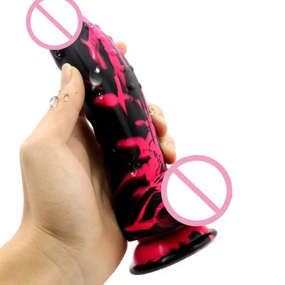 Smooth Realistic Big Dildo Soft Silicone Simulation Penis with Strong Suction Cup Base Gay Masturbator Adult Sex Toys for Women_img_5