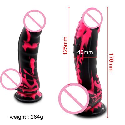 Smooth Realistic Big Dildo Soft Silicone Simulation Penis with Strong Suction Cup Base Gay Masturbator Adult Sex Toys for Women_img_4