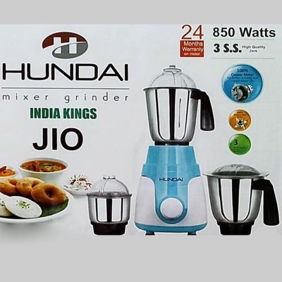 Hundai Stainless Steel Mixer Grinder Blender – 850W_img_1