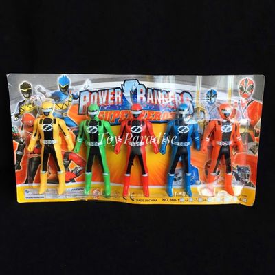 5pcs Power Rangers Set_img_0