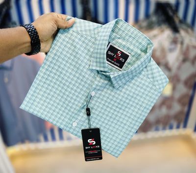 Pure Cotton 'Full Sleeve'  Check Shirt_img_1