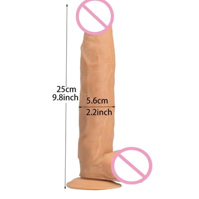 25cm Super Long Dildo Big Penis Silicone No Vibrators Prostate Massage vagina Masturbation Adult Sex Toy Suction Cup Lesbian_img_1