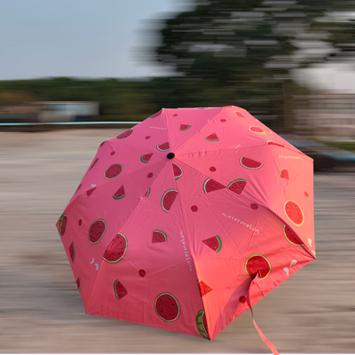 Fully automatic umbrella ultraviolet sunshade umbrella sunny rain dual-use folding umbrella_img_1