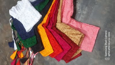 চিকেন থ্রি ঘটি হাঁফ হাতা ব্লাউজ_img_7