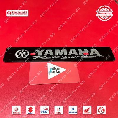 Front Name Plate (After Market) for Yamaha bike._img_0