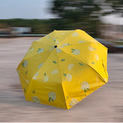 Fully automatic umbrella ultraviolet sunshade umbrella sunny rain dual-use folding umbrella_img_1