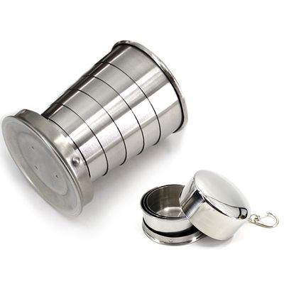 150ML Stainless Steel Collapsible Travel Cup – Folding Pocket-Sized Drinking Cup_img_2