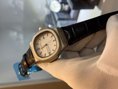 Patek White Dial Black Belt_img_0