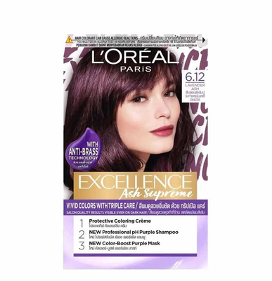 LOREAL Excellence Ash Supreme 6.12 Lavender Ash_img_0