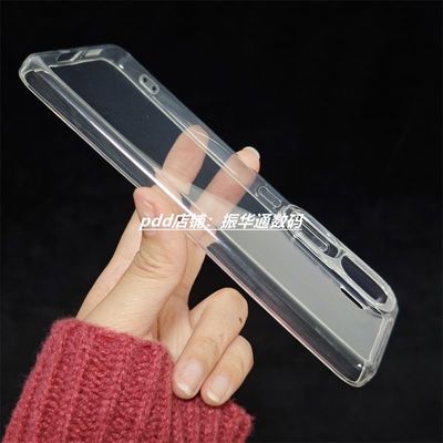 IQOO Neo10 transparent straight edge tpu material sof case_img_3