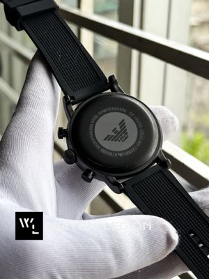 ARMANI BLACK FIBER BELT CHRONO_img_2