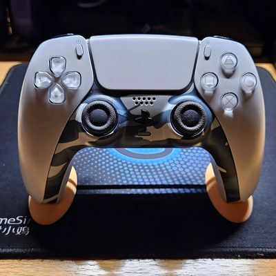 Premium Minimal Stand for PS5 DualSense – FDM 3D-Printed, Space-Saving Design_img_0