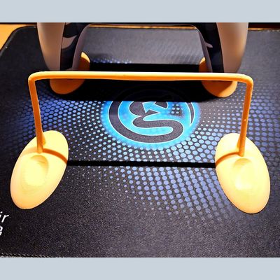 Premium Minimal Stand for PS5 DualSense – FDM 3D-Printed, Space-Saving Design_img_2