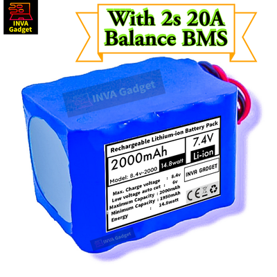 2000mAh 8.4V Lithium-Ion Battery Pack_img_0