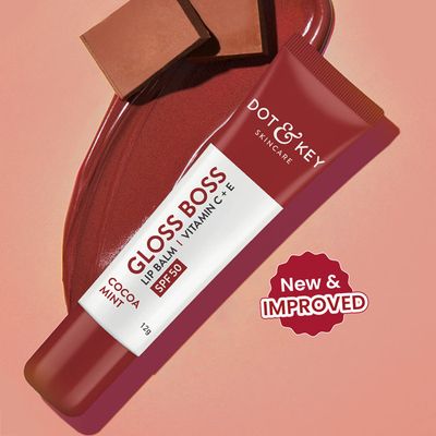 Vitamin C + E Brightening Lip Balm with SPF 50+ : Cocoa mint_img_0