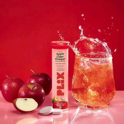 Plix Apple Cider Vinegar Apple Flavour Effervescent Tablets (15 Tablets)_img_1