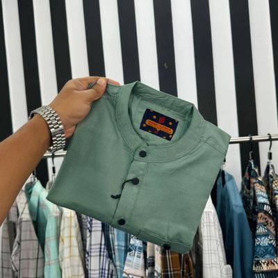 Traditional Full sleeves katua ( Deep Mint)_img_1