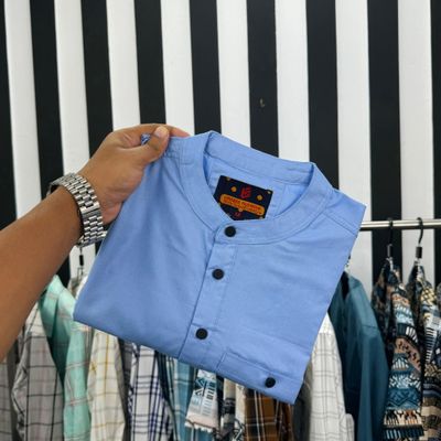 Traditional Full sleeves katua ( Sky)_img_1