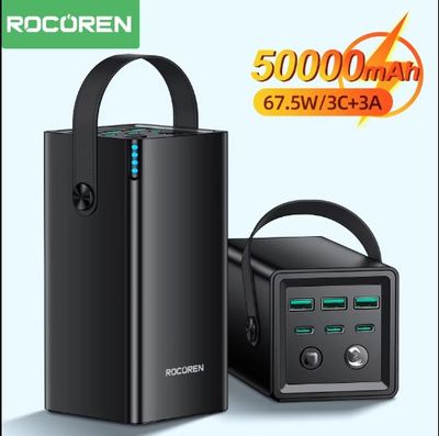Rocoren 50000mAh (3C+3A) 67.5W Power Bank_img_0