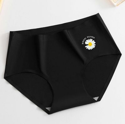 Sexy seamless China soft ice silk panty_img_11