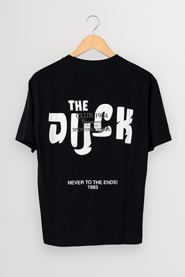 The Jack" Graphic Street Tee – Midnight Black