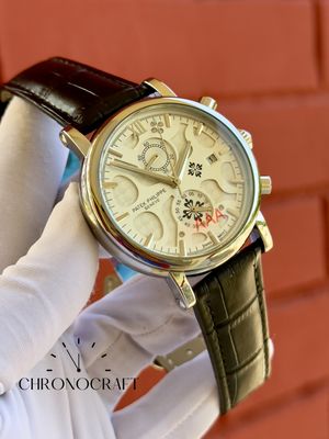 Patek Philippe Chronograph Leather strap AA_img_0