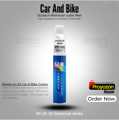 Universal White Color Scratch Repair Color Pen._img_1