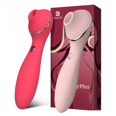 KISS TOY Polly Sucking Vibrator Clitoris Sucker Heatable Nipple Sucker G Spot Vibrator Clitoris Stimulator Adult Sex Toys Woman_img_0