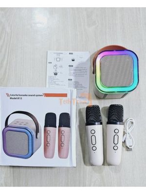 K12 Portable Karaoke Bluetooth Speaker With Microphone_img_0