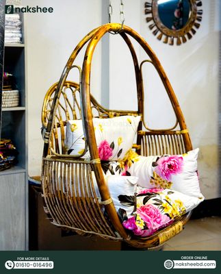 Cane swing // বেতের দোলনা with Cushion_img_8