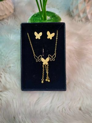 Gold plated stainless Butterfly Set_img_0