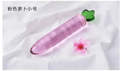 Glass Dildo satisfayer Artificial Penis Realistic sex toys For Women Fruit Vegetable Vibrator Masturbation butt Anal Plug_img_3